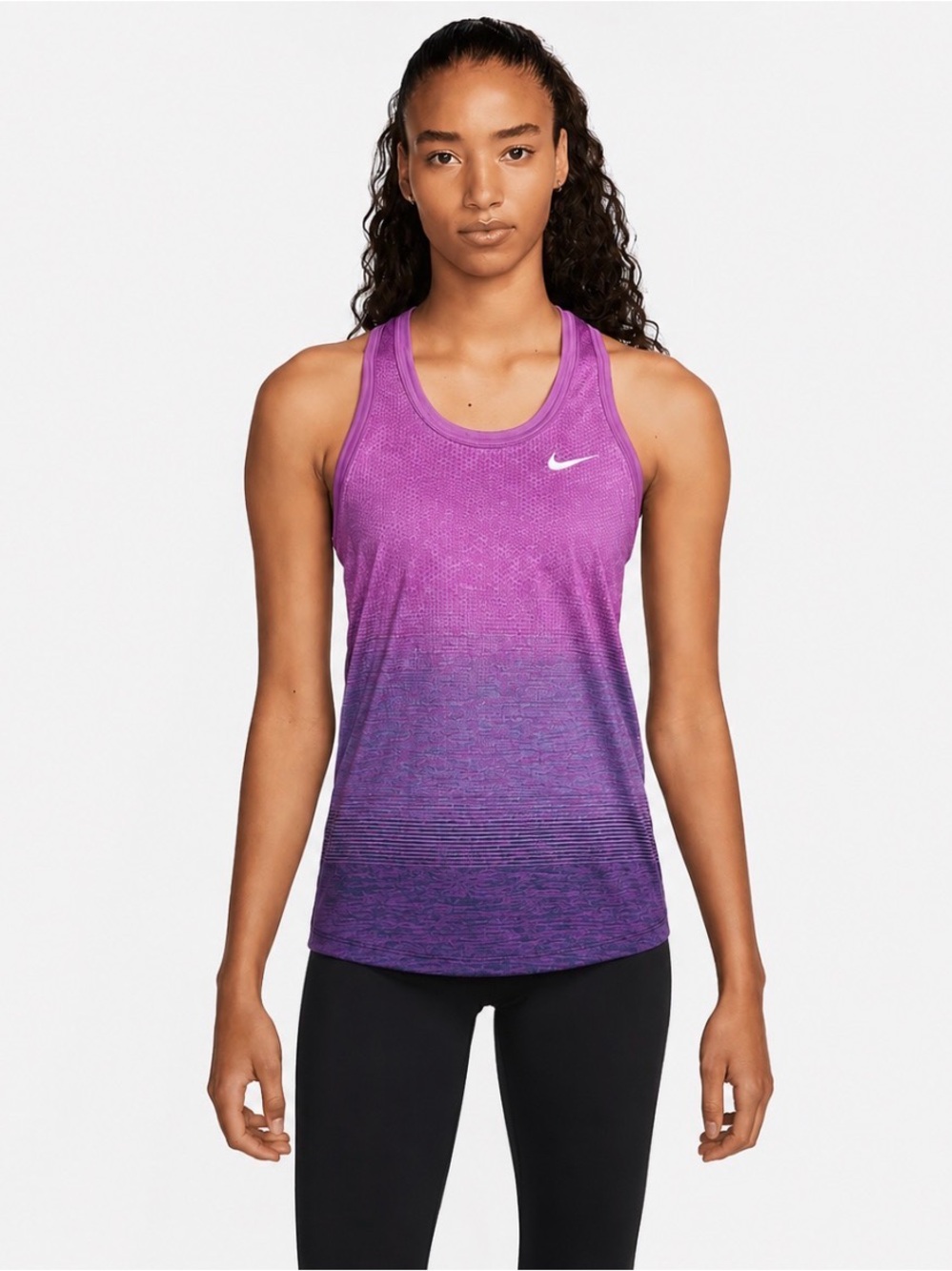 Nike Dri-Fit Purple Ombré Women’s Tank Top Size XS